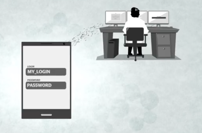 hacking animation