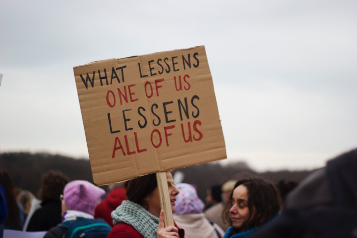 protests placard