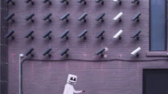 Multiple surveillance cameras