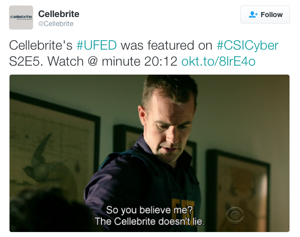 Don't Celebrate Cellebrite, Because Your Phone Is at Risk