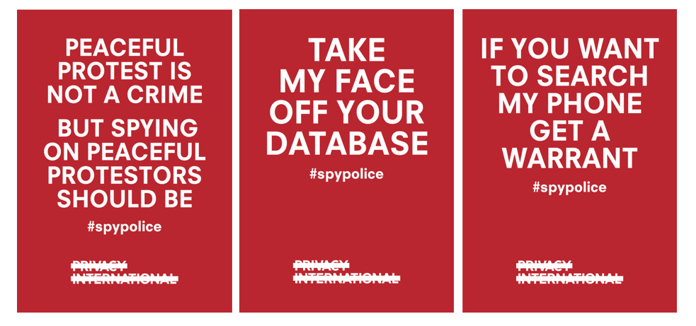 Policing technology posters