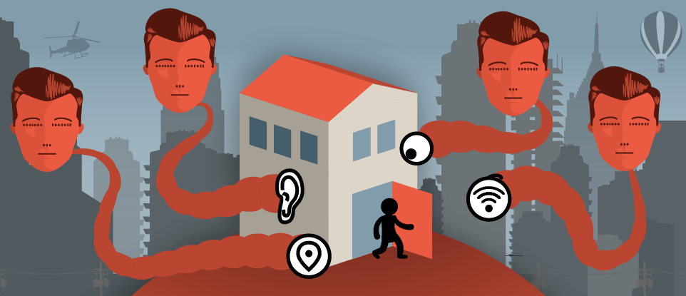 Surveilled city