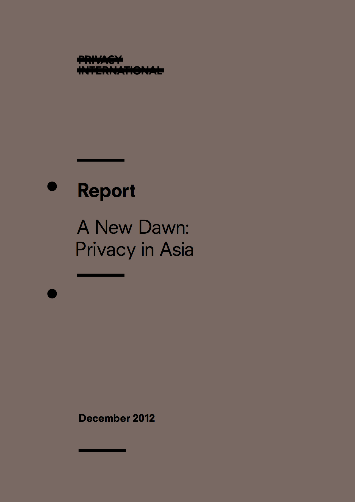 A New Dawn: Privacy in Asia