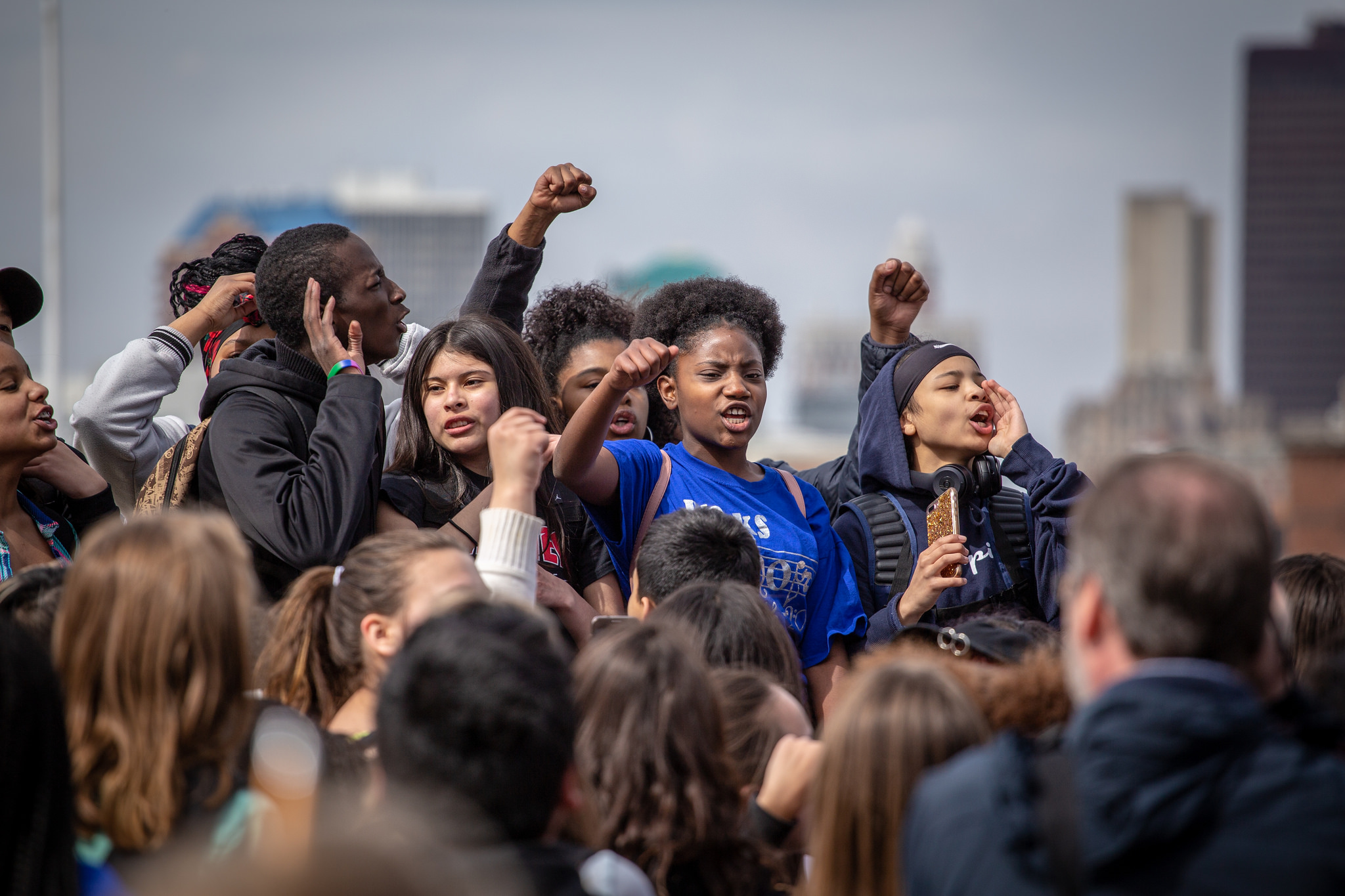 National School Walkout - Iowa, 2018