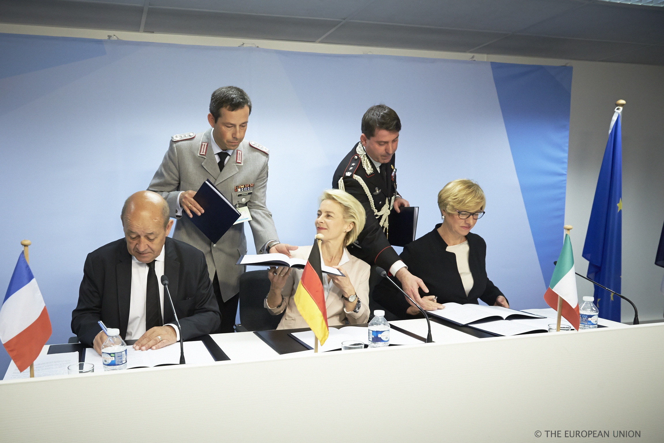 Signing of a letter of intent for the development of a European SIDM drone
