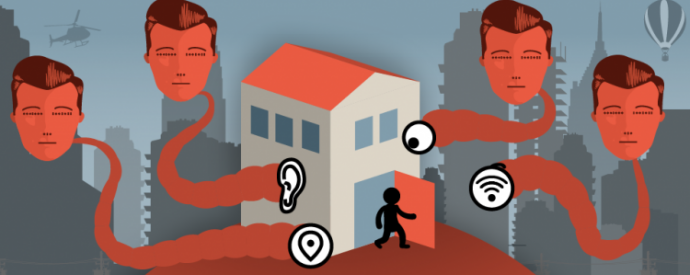 Surveilled city