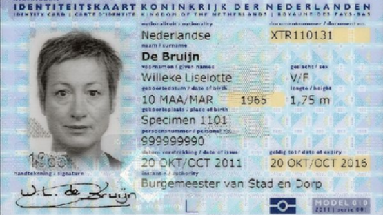 Dutch ID card