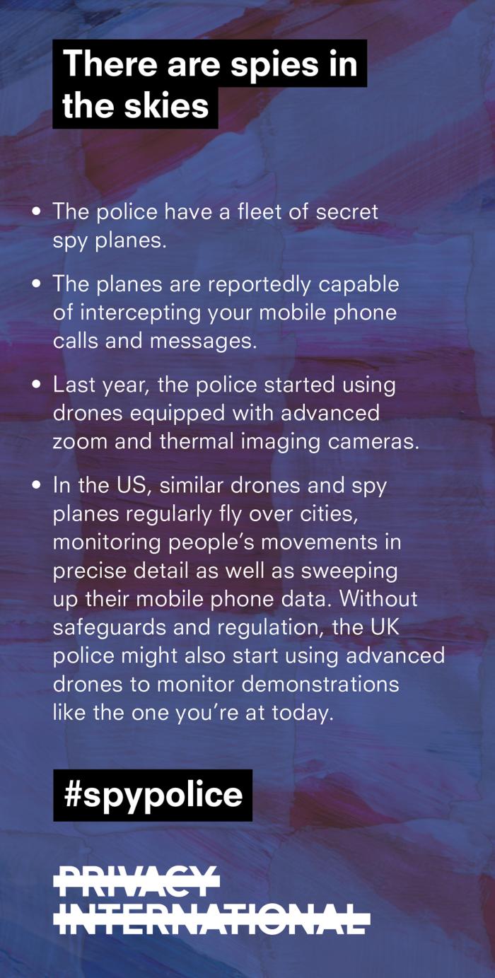 Spy drones card