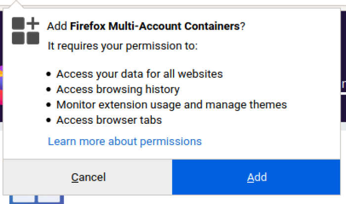 Firefox Multi-Account Containers – Get this Extension for