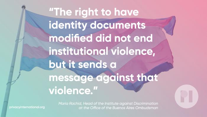 El derecho a la modificación de los documentos de identidad no puso fin a la violencia institucional, pero envío un mensaje contra esa violencia