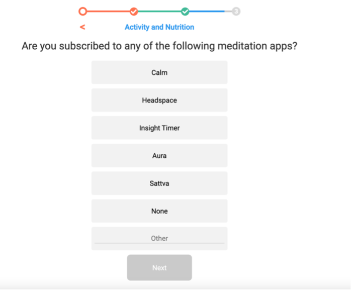 noom platform about meditation apps 