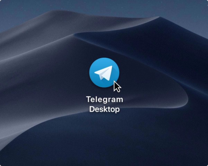 Image showing Telegram desktop