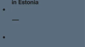The Right to Privacy in Estonia