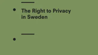 The Right to Privacy in Sweden