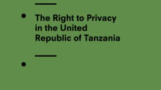 The Right to Privacy in Tanzania