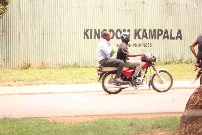 Motorbike in Uganda
