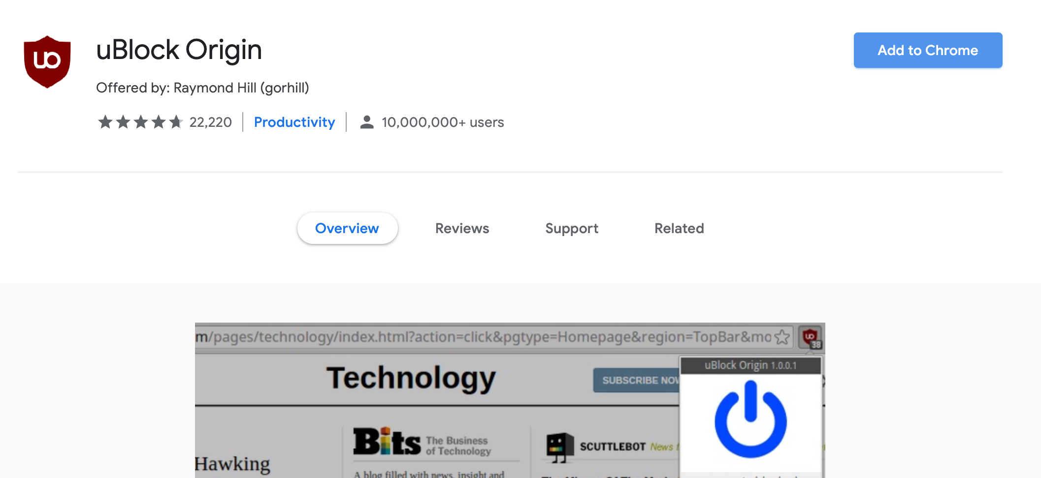 Install An Adblocker On Chrome UBlock Origin Privacy International