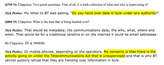 The steady drip of the erosion of the right to privacy