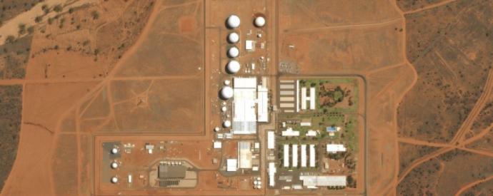Pine Gap aerial view
