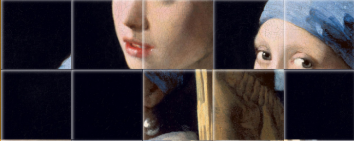 Puzzle of the Girl with a Pearl Earring painting by Johannes Vermeer
