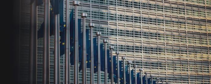 Building of European Commission in Brussels