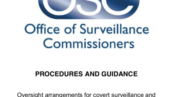 Office of Surveillance Commissioners logo