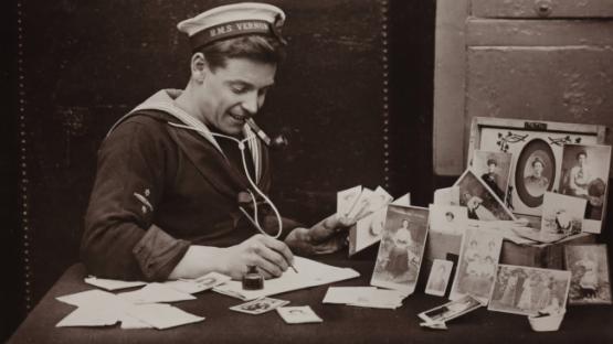 sailor writes letter