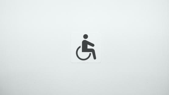 Person on wheelchair