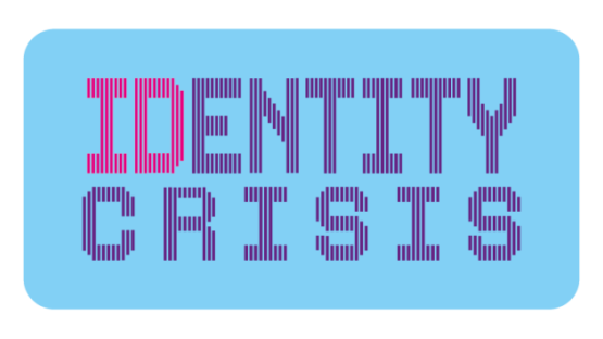 'identity crisis' logo
