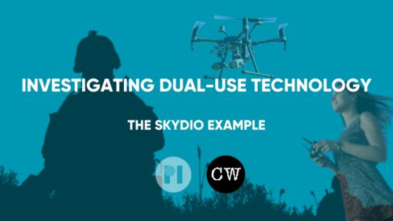 Cover image for "Investigating Dual-use technology: The Skydio Example"