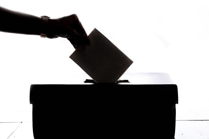 ballot box shadow