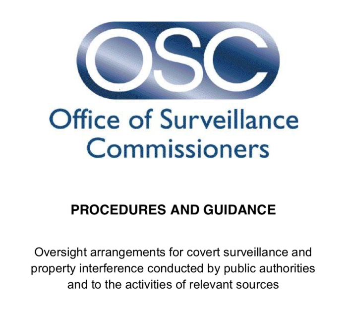 Office of Surveillance Commissioners logo