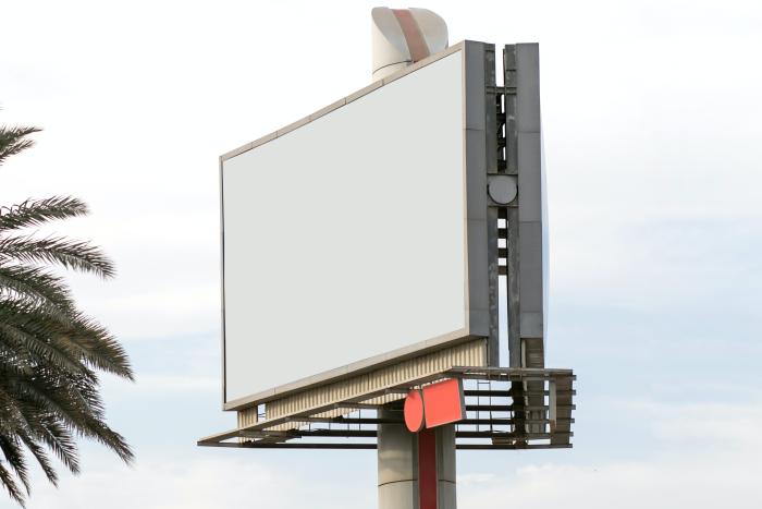 Blank Billboard Ad Image