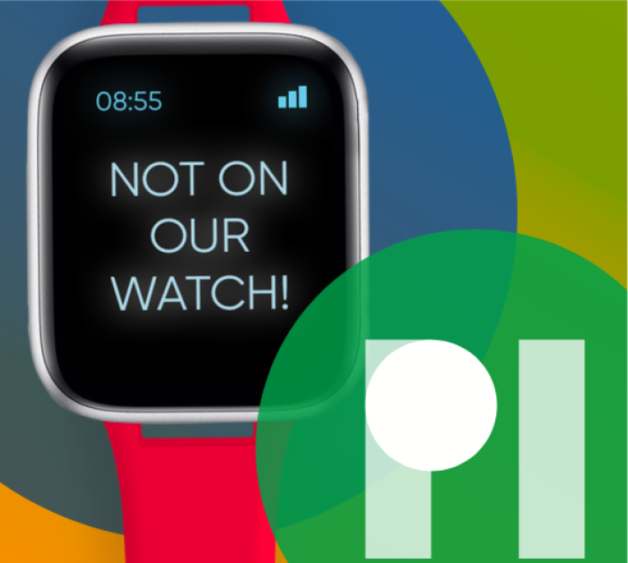 #NotOnOurWatch campaign visual