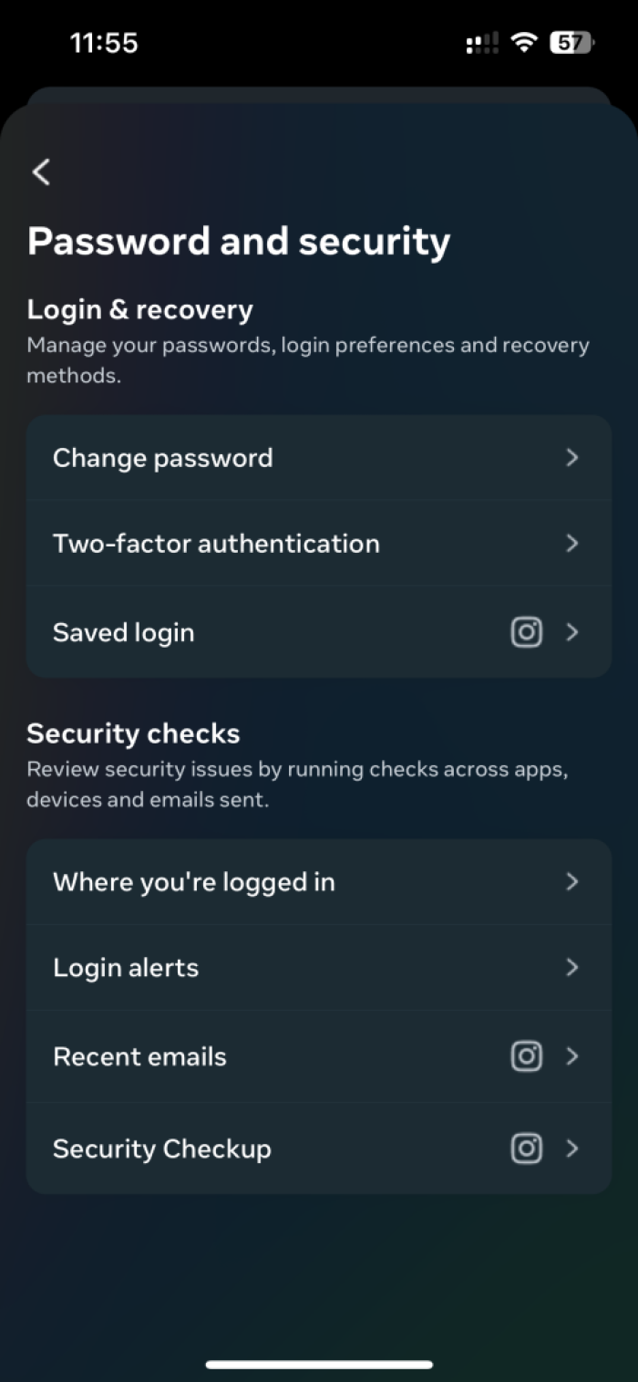 Two-step authentication 1