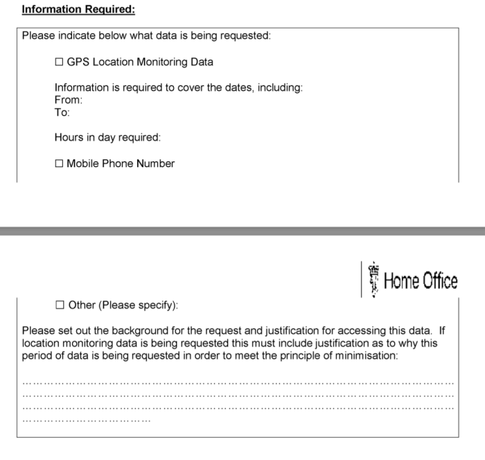 Image of Data Access Request Guidance.