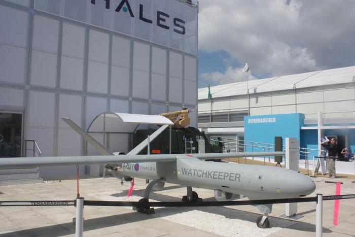 Thales Watchkeeper WK450 unmanned aerial military aircraft