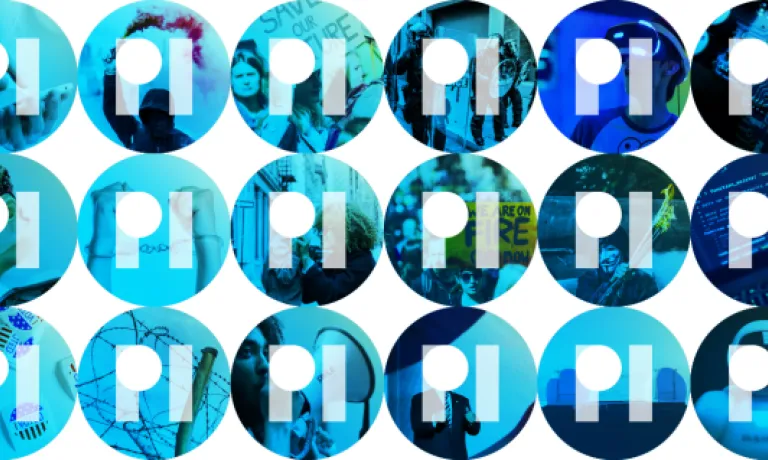 PI blue logos