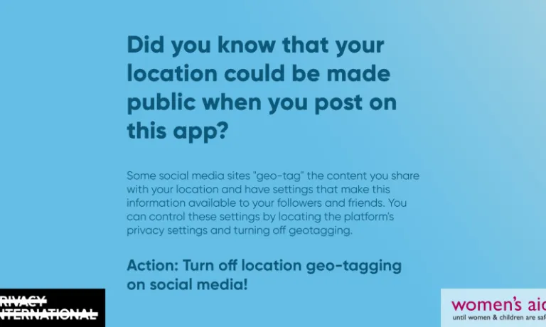 Did you know that your location could be made public when you post on apps?