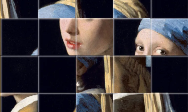 Puzzle of the Girl with a Pearl Earring painting by Johannes Vermeer