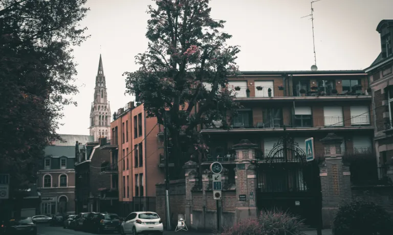 Picture of a street in Valenciennes