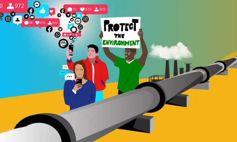 environmental activists graphic