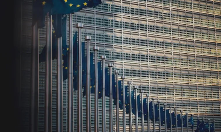Building of European Commission in Brussels