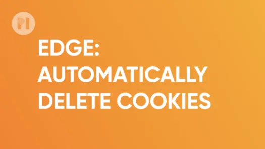 Edge cookieautodelete