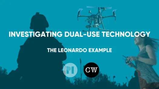 Cover image for "Investigating Dual-use technology: The Leonardo Example"